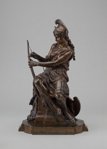 Amazon Preparing for Battle (Queen Antiope or Hippolyta?), or Armed Venus