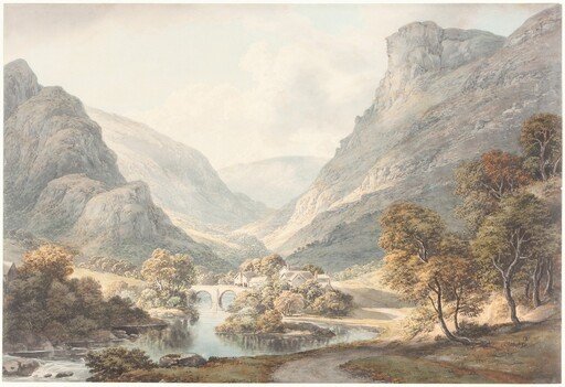 A View of Dovedale