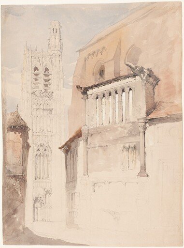 Tower of the Cathedral at Sens