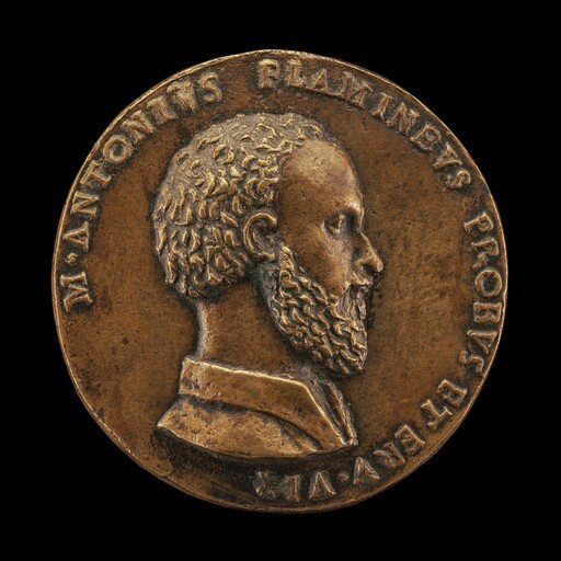 Marcantonio Flaminio, 1498-1550, poet [obverse]