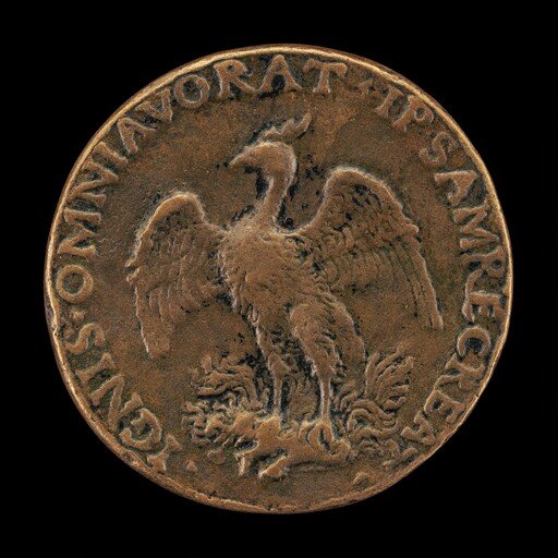 Phoenix on a Burning Pyre [reverse]