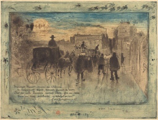 Convoi Funèbre au Boulevard de Clichy (Funeral Procession on the Boulevard de Clichy)
