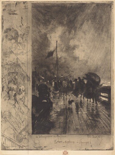 Un Débarquement en Angleterre (Landing in England)
