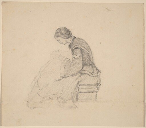 Study of a Girl Reading