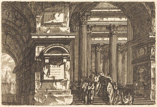 The Entrance of a Temple