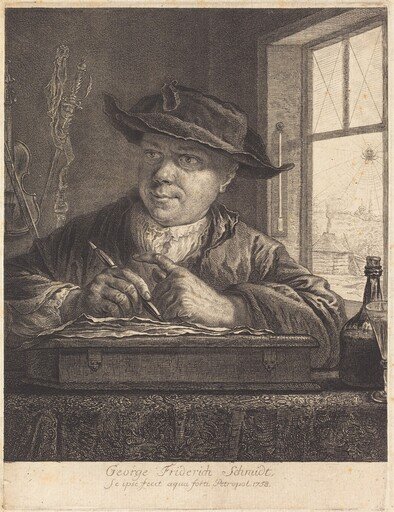 Self-Portrait with a Spider in the Window
