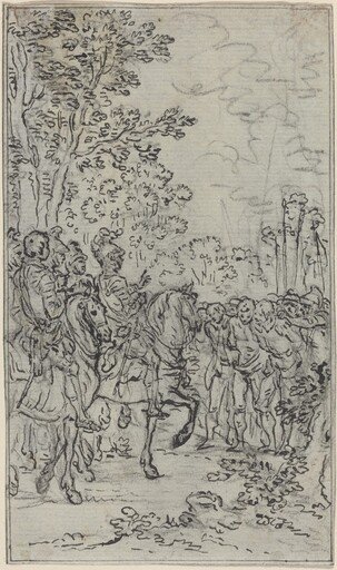 Captives before a Commander