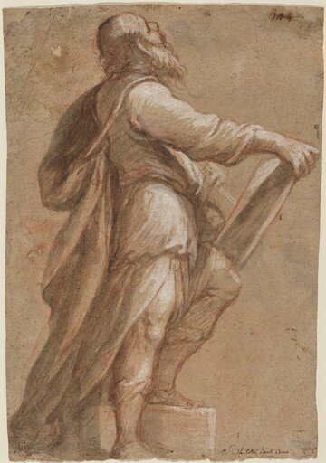 A Saint Holding a Book
