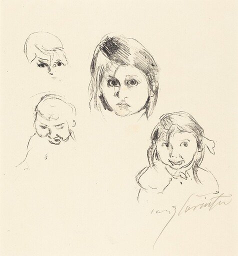 Kinderköpfe (Heads of Children)