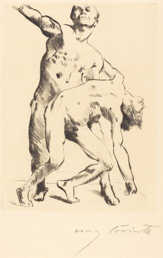 Odysseus und die Freier (Odysseus and the Suitor)