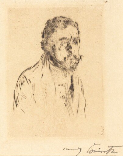 Bildnisstudie H. St. (Portrait Study of H. St.)