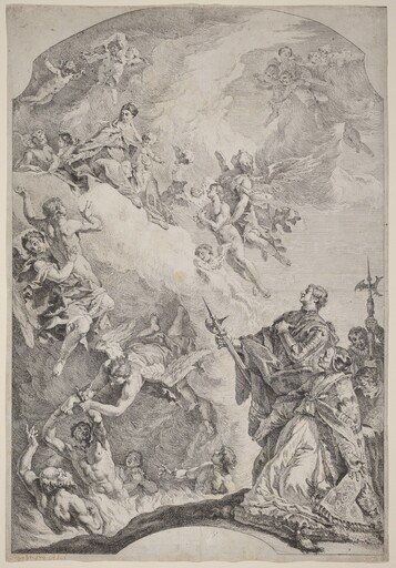Saint Gregoire I Delivering Souls from Purgatory