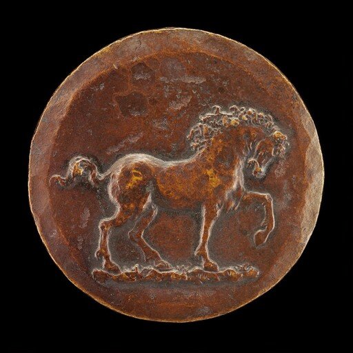 Horse Pawing the Earth [reverse]