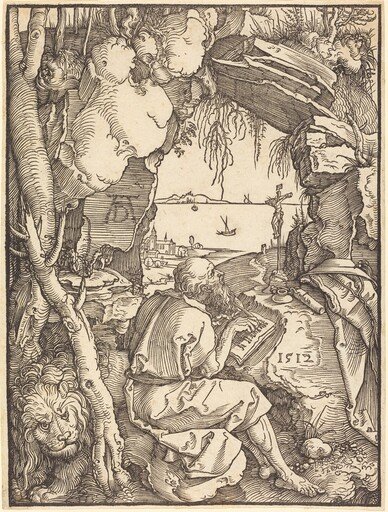 Saint Jerome in a Cave