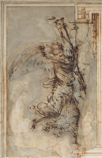 An Angel Carrying a Torch