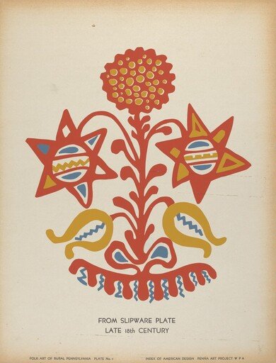 Plate 11: From the Portfolio "Folk Art of Rural Pennsylvania"