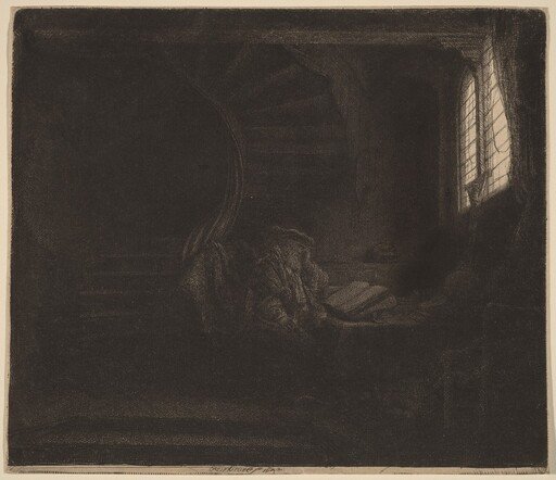 Saint Jerome in a Dark Chamber