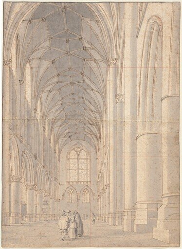 Interior of Saint Bavo's Church, Haarlem