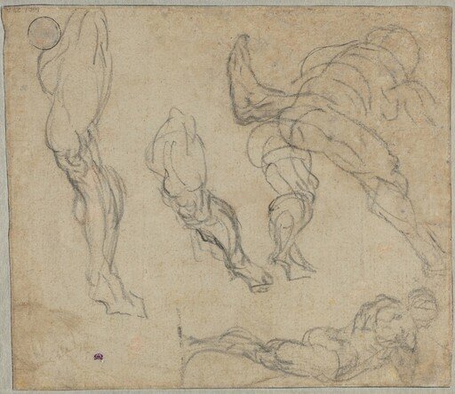 Figures and Legs (verso)
