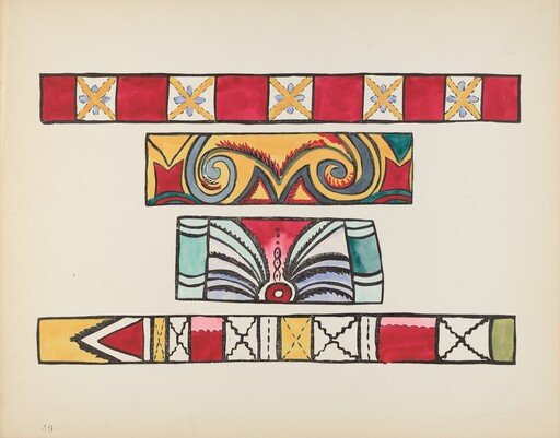 Plate 49: Miscellaneous Design: From Portfolio "Spanish Colonial Designs of New Mexico"