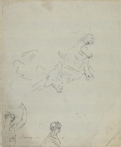 Figure Studies [verso]