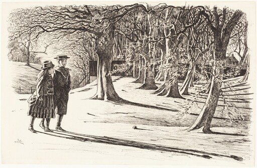 Two Children in the Snow