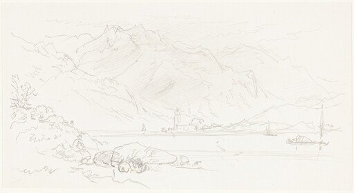 Lake in a Mountainous Landscape