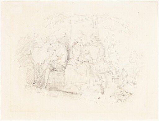 Lovers under a Tree