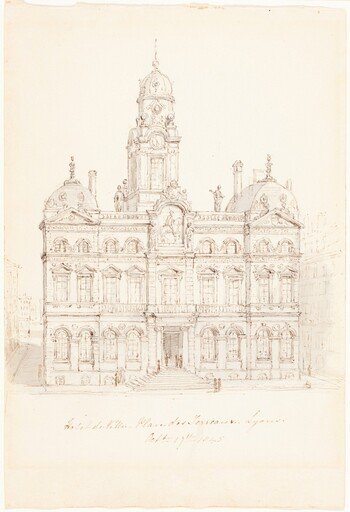 Hôtel de Ville, Place des Terreaux, Lyons