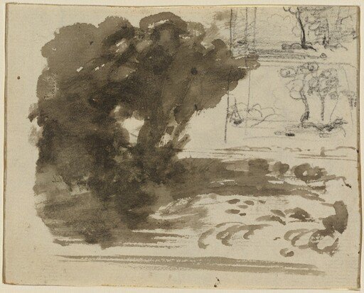 A Stand of Trees [recto]