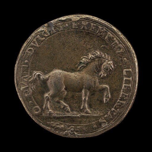 Horse Pawing the Earth [reverse]
