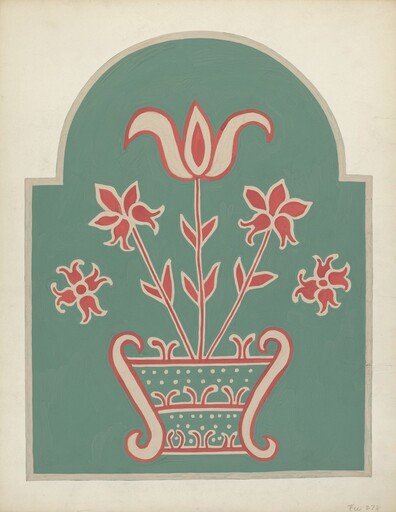 Study for Proposed Portfolio "Decorated Chests of Rural Pennsylvania"