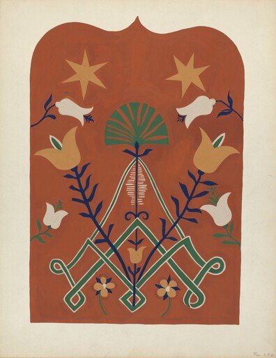 Study for Proposed Portfolio "Decorated Chests of Rural Pennsylvania"