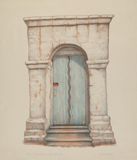 Doorway at Mission San Juan