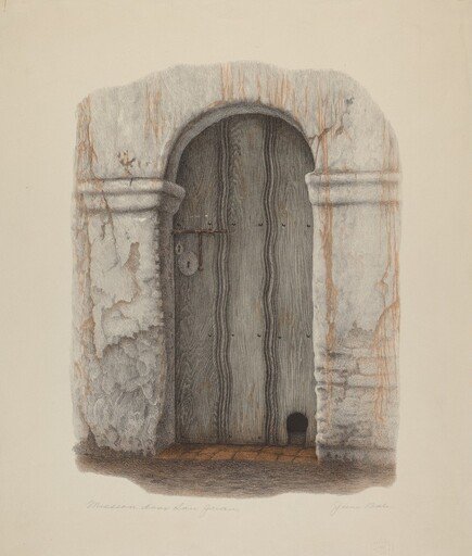 Mission Door San Juan