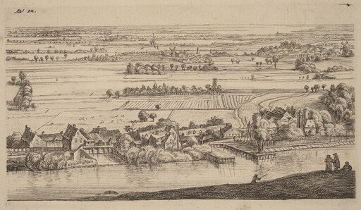 Village beside a Canal