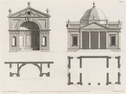 A Book of Architecture containing Designs for Buildings and Ornaments