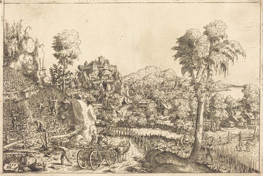 Landscape with a Vineyard