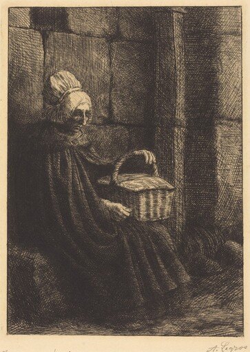 Peasant Woman of Boulogne (Paysanne des environs de Boulogne dite La femme au panier)