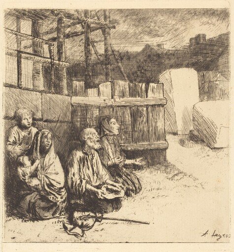 English Beggars (Les mendiants anglais)