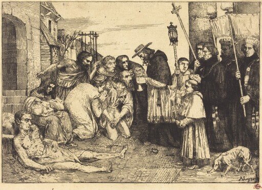 Plague Victims of Rome (Les pestiferes de Rome)