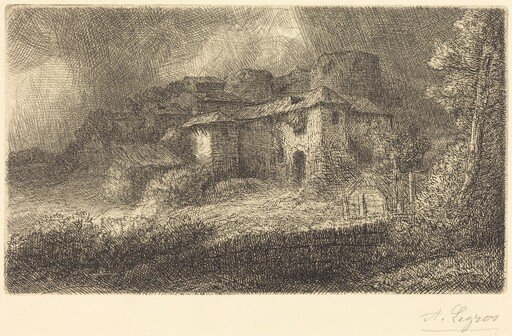 Ruins of a Chateau (Les ruins du chateau)
