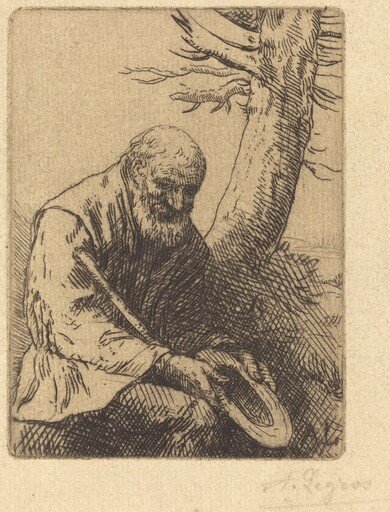 Beggar with Hat in Hand (Mendiant avec son chapeau a la main)