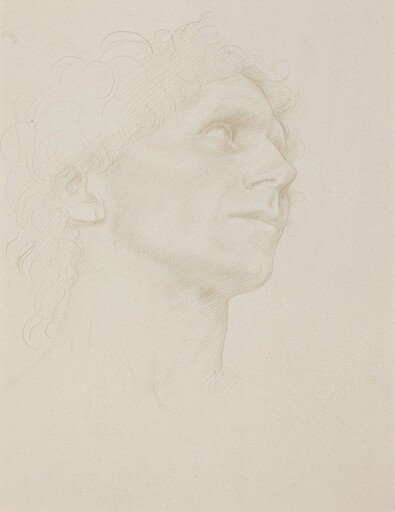 Study of Woman's Head, Turned Right