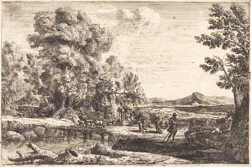 Rebecca and Eliezer (Le pont de bois)