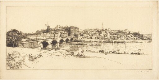 Angers - Panoramic View (Angers - Vue panoramique)