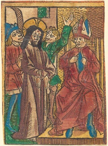 Before Caiaphas