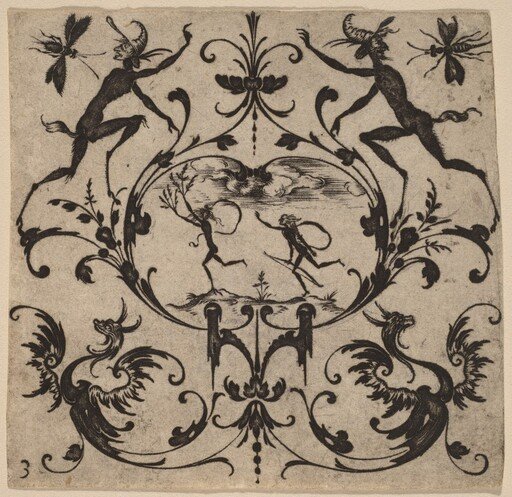 Ornament with Grotesque