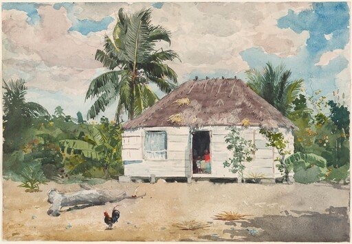 Native hut at Nassau