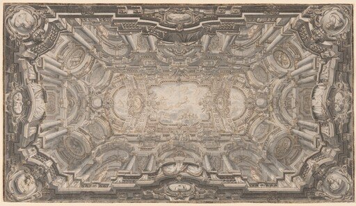 A Grand Illusionistic Ceiling